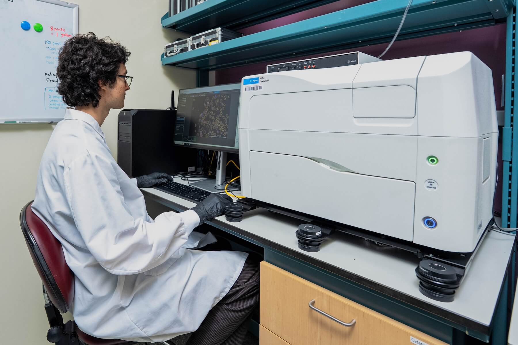 Agilent Cytation C10 Confocal Fluorescence Microscope and Plate Reader 